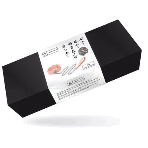 Ошейник с поводком Liebe Seele Dark Candy Pink Collar with Leash