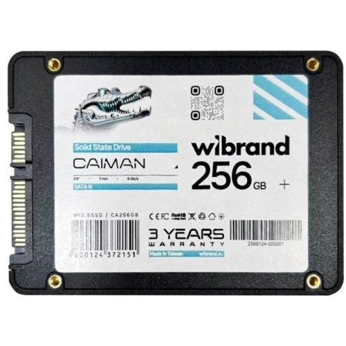 Wibrand Caiman 256GB 2.5 (WI2.5SSD/CA256GB): Тип накопителя внутренний