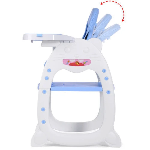 Стульчик для кормления 2 в 1 Bambi M 3612-12 (blue)