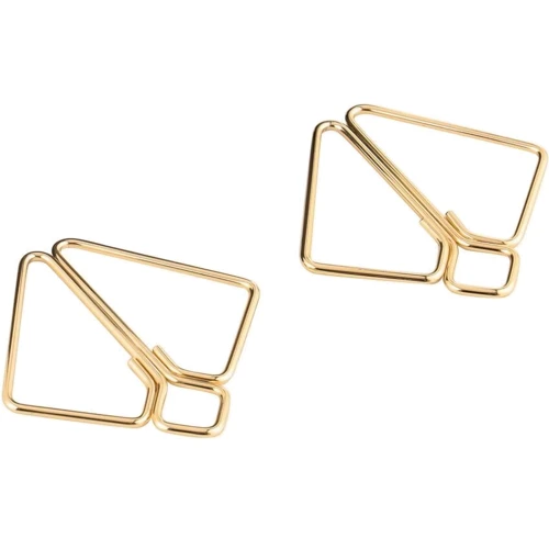 Зажимы для сосков с тяжелой подвеской LOCKINK Nipple Clamps with Heavy Pendant - Golden