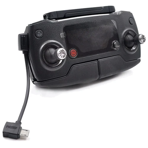 Кабель StartRC 10 см для пульта DJI Mavic Pro, 2, Air, Spark, Mini, SE (microUSB - Lightning) (1104557): Производитель STARTRC