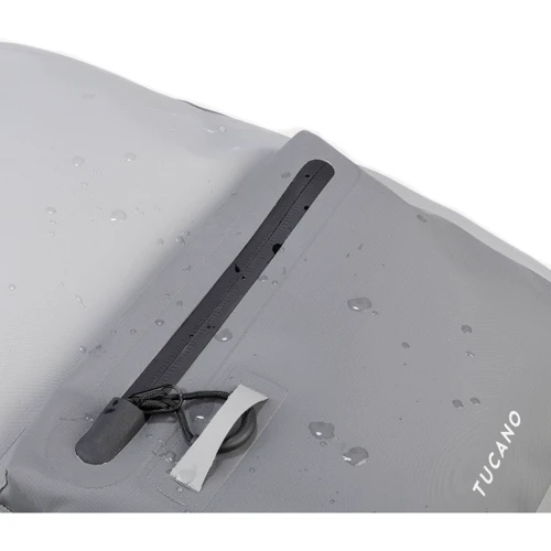 Сумка для ноутбуков Tucano 14" Asciutto Gray (BKASC14-G): Материал ПВХ