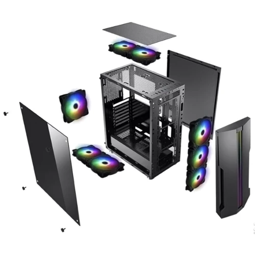 Корпус XILENCE X512.RGB (XG121_X512.RGB): Мощность БП, Вт нет