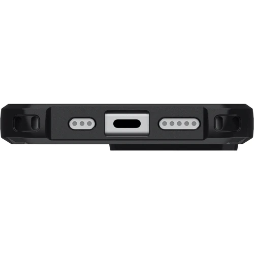 Чохол для iPhone Urban Armor Gear UAG Pathfinder Clear Magsafe Ash/Black (114553113140) для iPhone 17