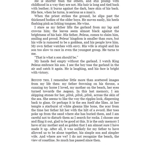 Madeline Miller: The Song of Achilles: Кількість сторінок 368