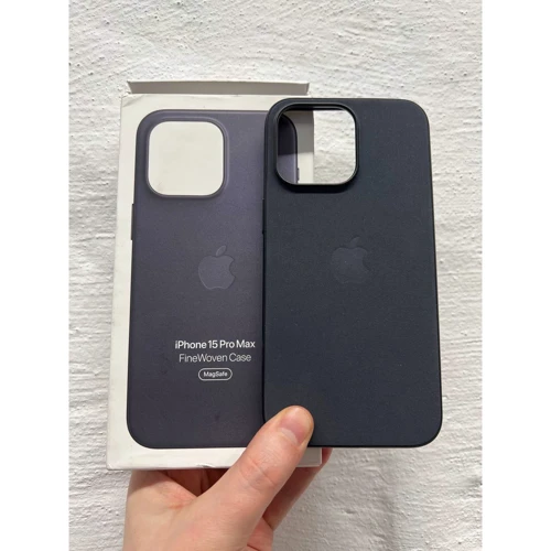 Apple FineWoven Case with MagSafe Black (MT4V3) for iPhone 15 Pro Max (Аксессуары для iPhone)(78468861)Stylus approved: Производитель Apple