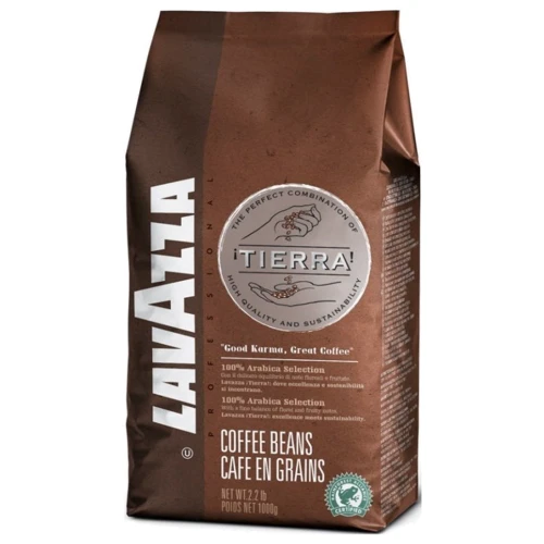 Кофе Lavazza Tierra (зерновой) 1 кг (DL5755)