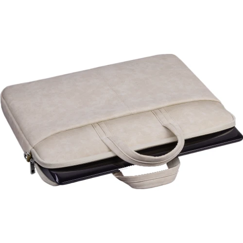 Сумка для ноутбуков Defender 15.6" Solid Beige (26126): Материал полиуретан