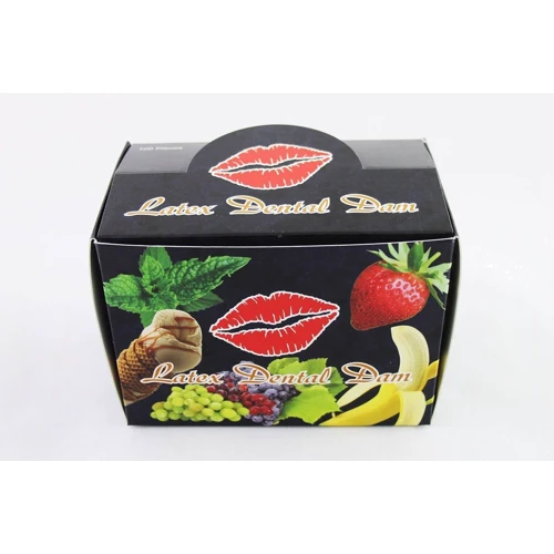 Набор латексных салфеток Trust Latex Dental Dams Assorted 100 шт