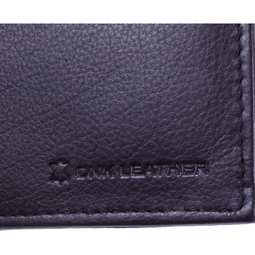 Мужской кошелек DNK Leather черный (DNKGN4L-CCF-black): Формат кошелька Вертикальный