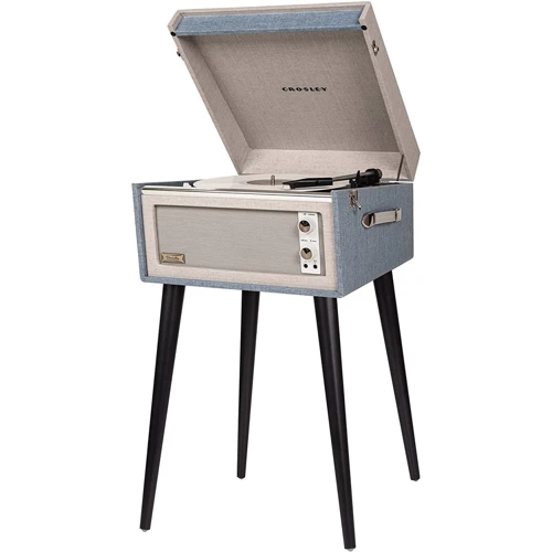 Виниловый проигрыватель Crosley Bermuda (Tourmaline): Форма тонарма Прямая