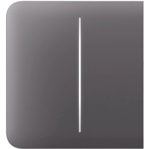 Кнопка Ajax SideButton 2-gang for LightSwitch Jeweler Grey