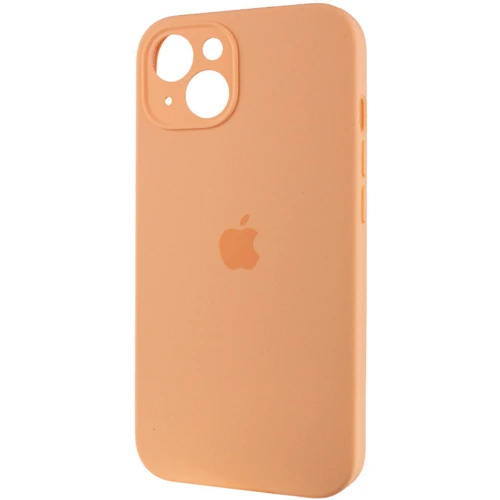 Чехол для iPhone Mobile Case Silicone Case Full Camera Protective Cantaloupe for iPhone 15 Plus: Материалы Силикон