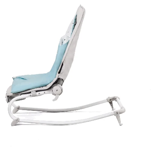 Шезлонг-качалка Kinderkraft Felio Light Blue (KKBFELILIBL000): Дополнительные удобства блок с музыкой, регулируемая спинка, звуковое сопровождение, вибрация, ремни безопасности, звуковое