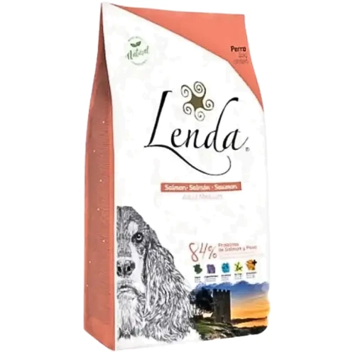 Сухой корм Lenda Salmon для взрослых собак всех пород с лососем 12 кг (8435578201382)