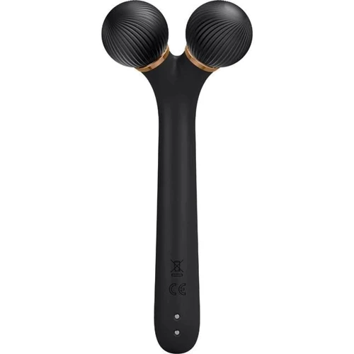 Масажер Звуковий ролик для обличчя GESKE Sonic Facial Roller 4 в 1 Gray (GK000040GY01)