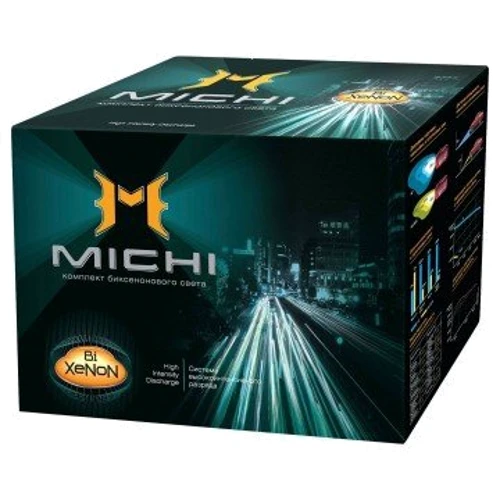 Комплект біксенона Michi H4 6000K 35W Bixenon