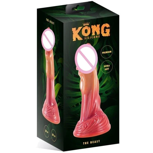 Фентезійний фалоімітатор Kong Silicone The Beast