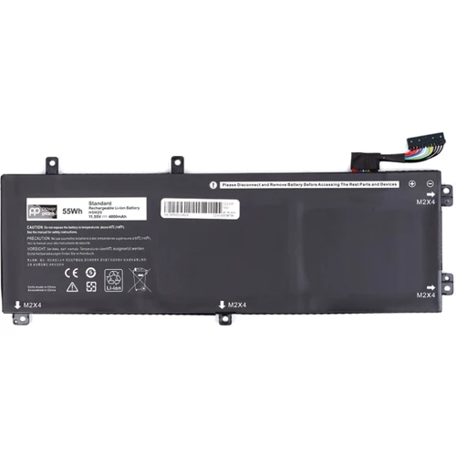 Батарея для ноутбука PowerPlant DELL XPS 15 9550 Series H5H20 11.55V 4800mAh (NB441785)