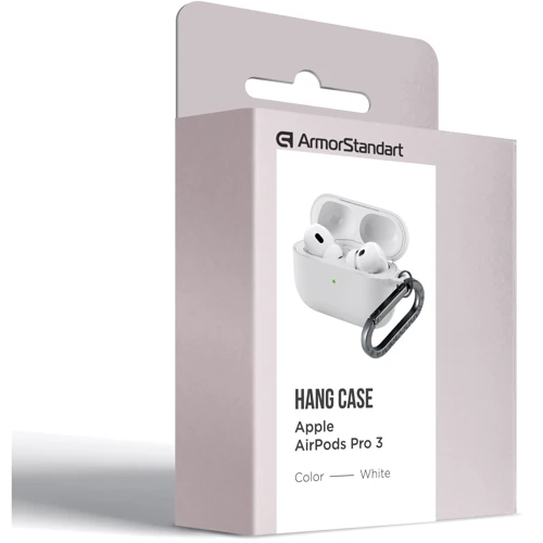 Чохол ArmorStandart Hang Case White для Apple AirPods Pro 3 (ARM88284)
