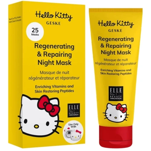 GESKE Regenerating&Repairing Night Mask by Hello Kitty Head Регенеруюча та відновлююча нічна маска 50 ml: Тип маска