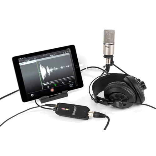 Аудиоинтерфейс IK MULTIMEDIA iRig Pre 2: Питание 2 батарейки типа АА