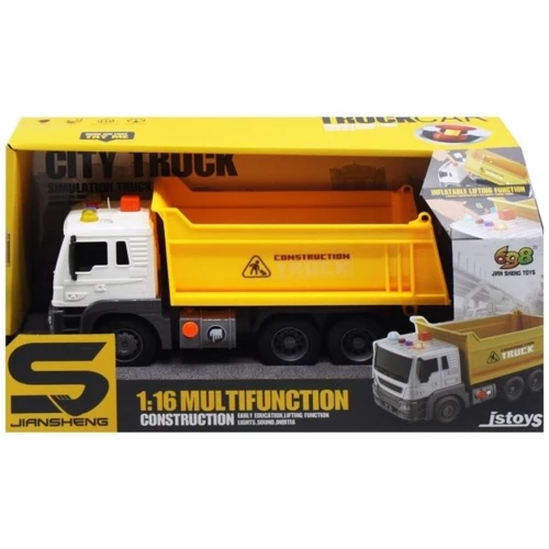 Машинка Mic Самосвал желтый (JS101/101A): Производитель Mic