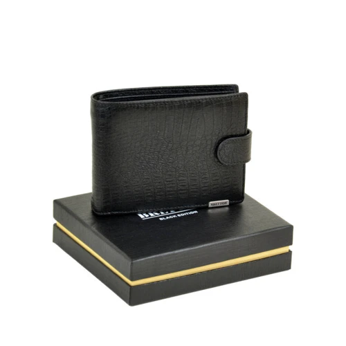 Мужское портмоне Bretton черное (30447 black)