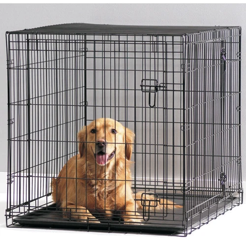 Клетка Savic Dog Cottage для собак 107x72x79 см черная (3314_0011)