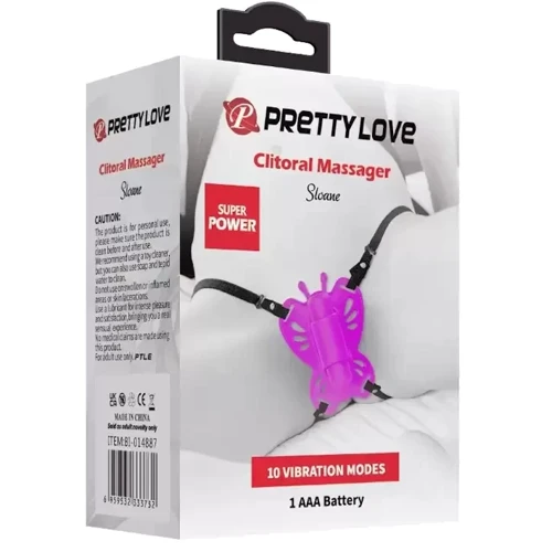 Стимулятор клитора PRETTY LOVE Clitoral Massager SLOANE, BI-014887
