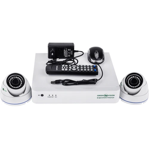 Комплект відеоспостереження Green Vision GV-K-S15/02 1080P (LP6658)