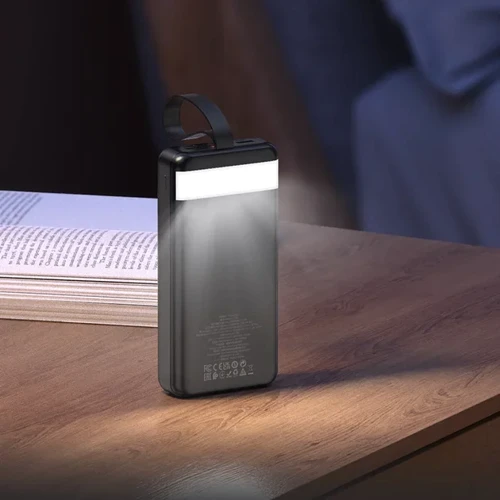 Внешний аккумулятор Hoco Power Bank 30000mAh J123B Element 22.5W+PD20W Black фото 8