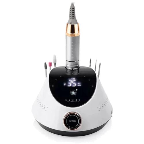 Фрезер для манікюру BUCOS Nail Drill X2 PRO WHITE PEARL (65W/35000 об.)