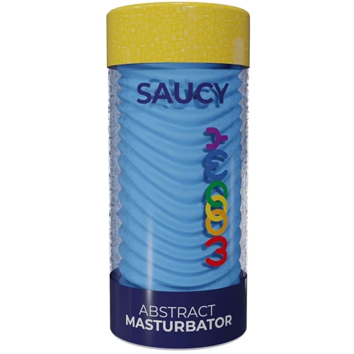Мастурбатор Wooomy Saucy Abstract Masturbator