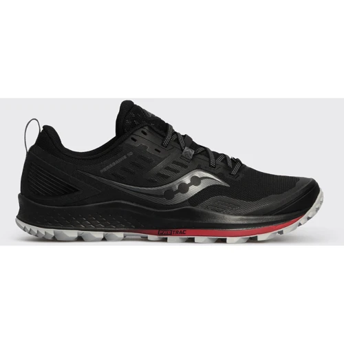 Кроссовки для бега Saucony Peregrine 10 (20556-20s) 45.5 (12) черные текстиль всесезон
