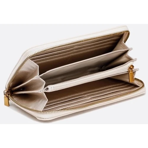 Жіночий гаманець GUESS ZED SLG LARGE ZIP AROUND молочний (SWVB8683460-STO): Стать Женский