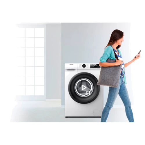Стиральная машина Hisense WFQP6012VM/IRV: Максимальная скорость отжима, об/мин 1200
