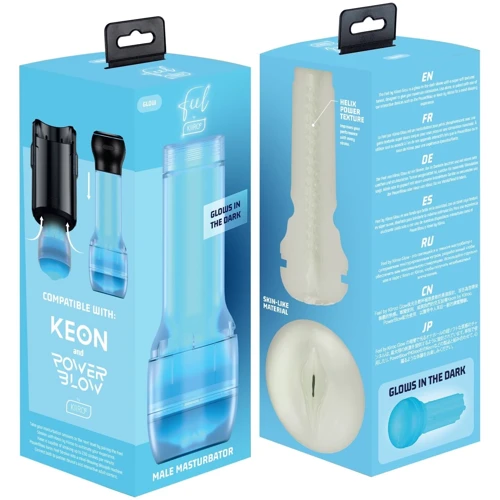 Мастурбатор Kiiroo Feel Glow PBC совместим с PowerBlow и Keon
