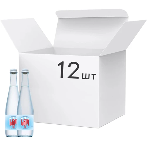 Упаковка мінеральної природної негазованої води SNO 12х0.5 л (4860102580222_12)