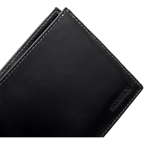 Мужское портмоне Redbrick черное (FULRBW0020-BLK): Материал Натуральная кожа