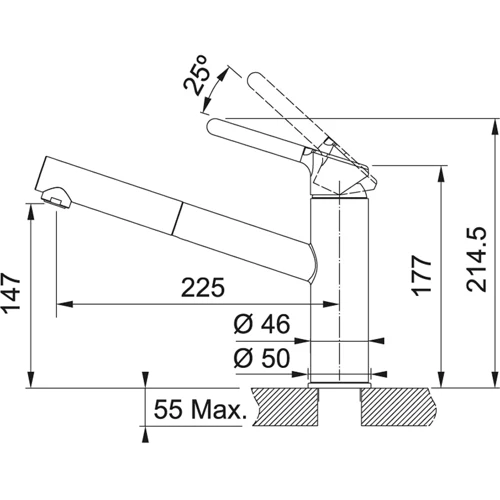 Franke Orbit Pull Out (115.0623.059): Призначення Для кухні