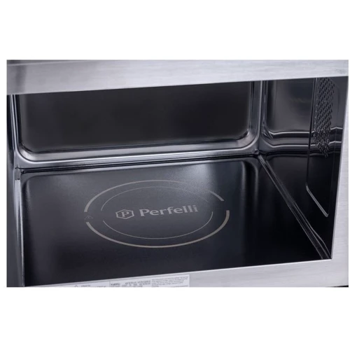 Встраиваемая микроволновая печь Perfelli BM 255 BIX: Гриль есть, кварцевый