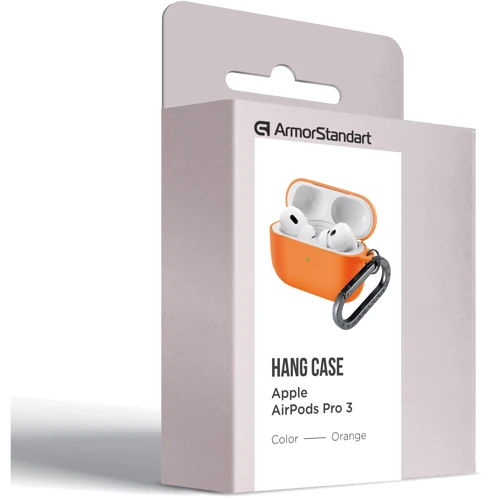 Чохол ArmorStandart Hang Case Orange для Apple AirPods Pro 3 (ARM88278)