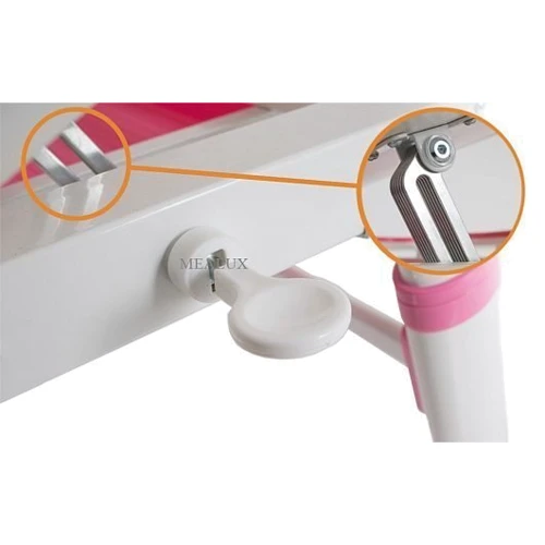 Стіл Evo-kids Darwin Pink з полицею (арт.Evo-502 P + полку Evo-S 515): Ширина, см 119
