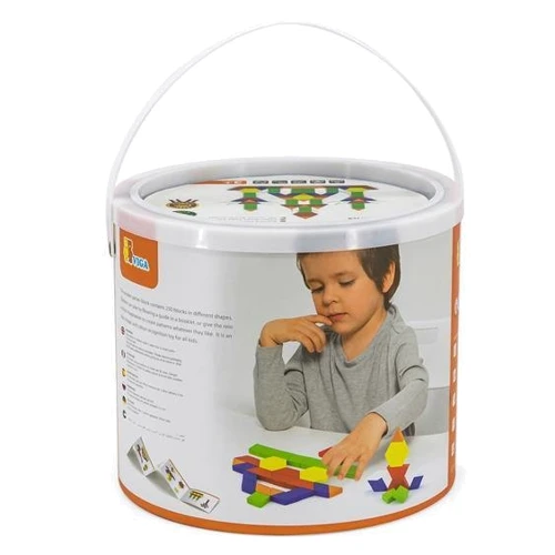 Деревянный игровой набор Viga Toys Цветная мозаика 250 эл (50065)