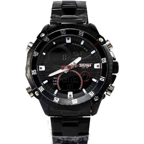 Наручные часы Skmei 1146 Black: Механизм Кварцевый