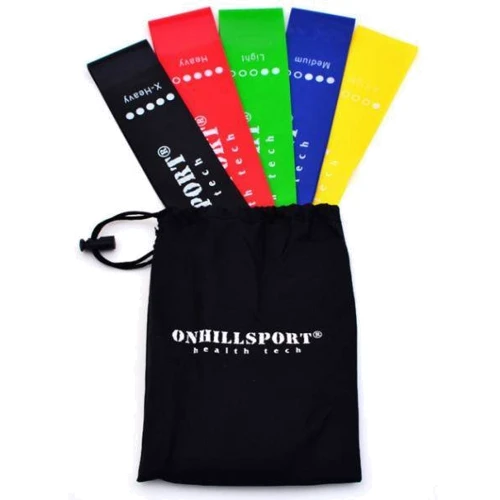 Эспандер Onhillport Mini Bands ES-1001, 5 в 1 набор