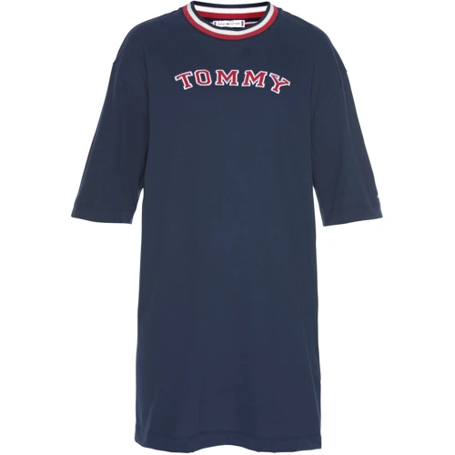 Платье Tommy Hilfiger 56788449 44 синее повседневное до середины бедра: Фасон рукава Вшитый