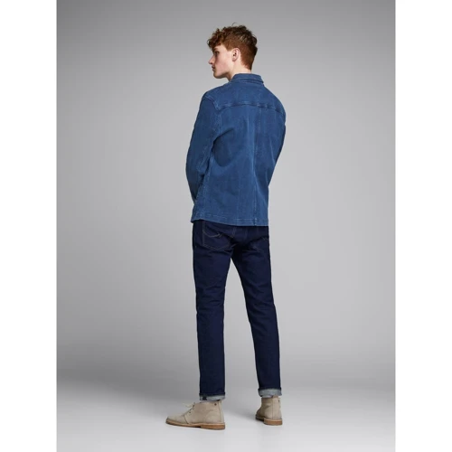 Куртка Jack & Jones 65409941 46 синяя демисезон: Фасон Приталенный