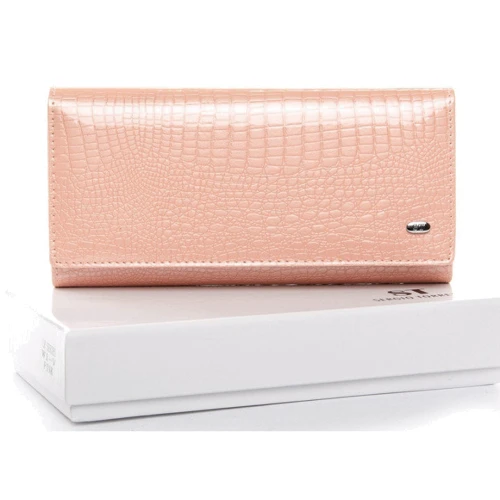 Женский кошелек Sergio Torretti розовый (W501 pink)